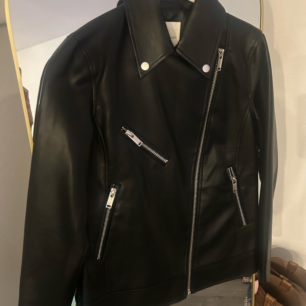Avec Les Filles Black Lightweight Shirt Jacket